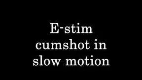 Intense Slow-Mo E-Stim Pleasure: Explosive Cum Showdown – GayPornHub 18+
