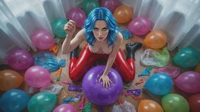 Balloons Stories #1: Neon Confessions of Balloon Destruction