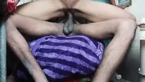 Anu bhabhi called massage boy Sanju at home and him