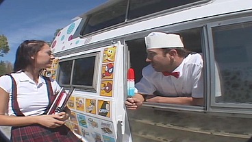 Jessica Valentino Gets Banged By The Ice Cream Man