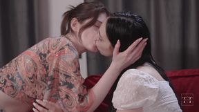 Any Breakup Can Be Healed by Lesbian Love. 4K HD Tim Team