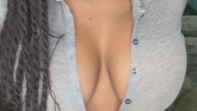 Ebony boob fun
