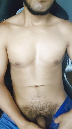I Play with My Huge Bulge in Underwear Until I Cum