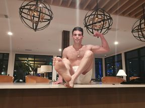 Caged Beta Foot Worship