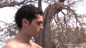 Hunk guy fucks a Russian tourist in Maspalomas
