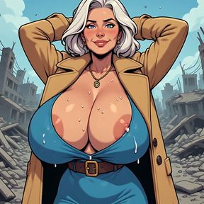 Lactating Massive Tits Out Art