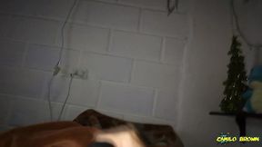 nice cum shot inside of my black undies - camilo brown