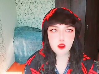 Beautiful Femboy Moving Slowly While Smiling Cute Tonight