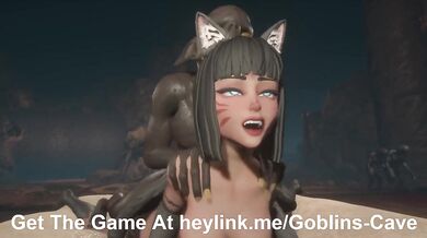 Goblins Cave Capture Carnage: Curvy MILF Doggy-Style Gangbanged in Anal Insanity!