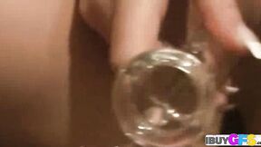 Sexy Brunette with big breast Masturbate
