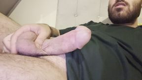 Come and suck my big thick and circumcised Arab cock to extract all the cum from my still full balls