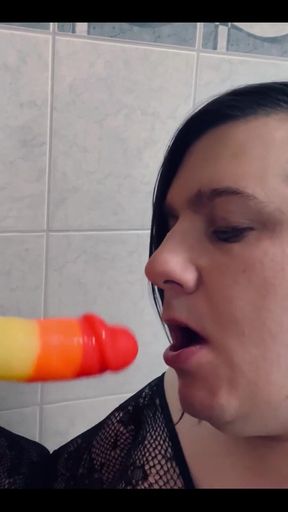Sucking My Rainbow Boyfriend for Hardcore Fans