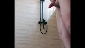 Steaming Hot Latino Jerks Off Under the Shower – Wild Solo Ride – XXX