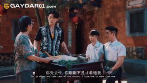 Horny Taiwanese Bros Have Hot 3some with Japanese Exchange Student