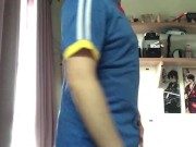Inazuma Japan soccer jersey masturbation