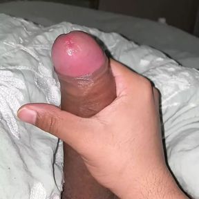 Big dick dirty talk edging and accidentally cums