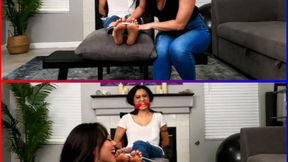 Teaching How to Tickle Feet Properly 4K