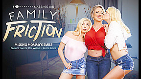 Carolina Sweets & Dee Williams & Kenna James in Family Friction 4: Missing Step mommy's Smile, Scene #01 - FantasyMassage