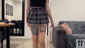 parade walking in bikini barefoot around house foot fetish