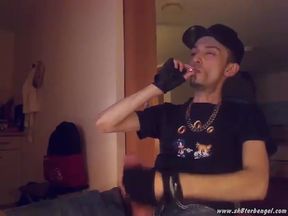 Sounding and smoking in stockings