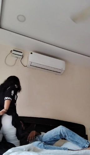 Indian Desi Girl with Her Step Brother Go Viral