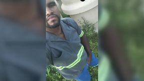 Alone at the Construction Site, I Always Secretly Masturbate.