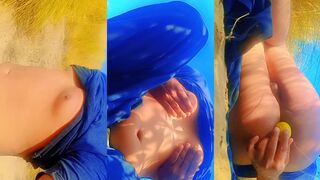 Indian dude shows off bra-stuffing skills and ball-humping skills in wild jungle adventure