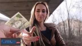 Will She CHEAT on her Boyfriend for CASH? - CzechXXX