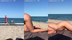 bronzage integral a la plage