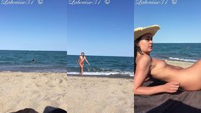 bronzage integral a la plage