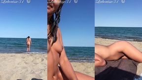 bronzage integral a la plage