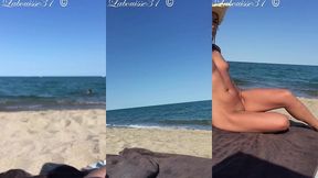 bronzage integral a la plage