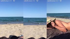 bronzage integral a la plage