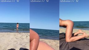 bronzage integral a la plage