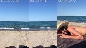 bronzage integral a la plage