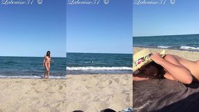 bronzage integral a la plage