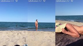 bronzage integral a la plage