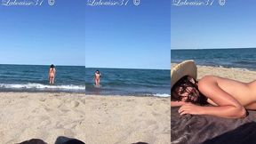 bronzage integral a la plage