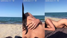 bronzage integral a la plage
