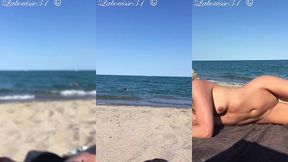 bronzage integral a la plage