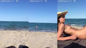 bronzage integral a la plage