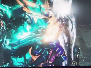 Trans angel Cums whilst Grinding Warframe