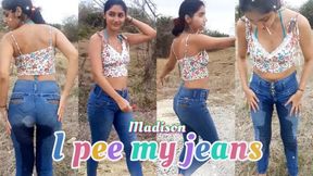 I pee my jeans near a small volcano