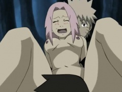 Naruto Porn - Double penetrated Sakura