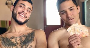 Two Hot Young Latino Twink Boys Jesus & Gus Fuck For Cash