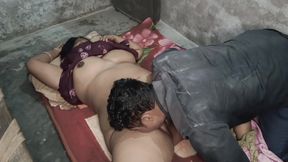 Newly Love Married Couple Romance for the First Time and Make Hindi Sex Video