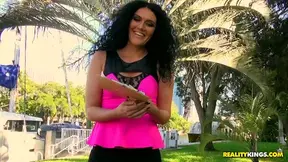Curly-haired Slut Gets Driven Home For An Endless Night Of Sexy Passion