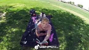 Sexy Hot Hunks Meet At The Park