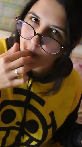 JOI Wanking at Me While Eating a Burger - Bunny Looner