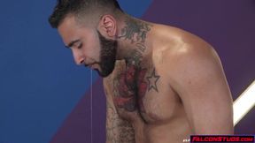 Hugo Diaz - Tattooed Rikk York Ass Fucks Hugo York Hardcore With His Fingers